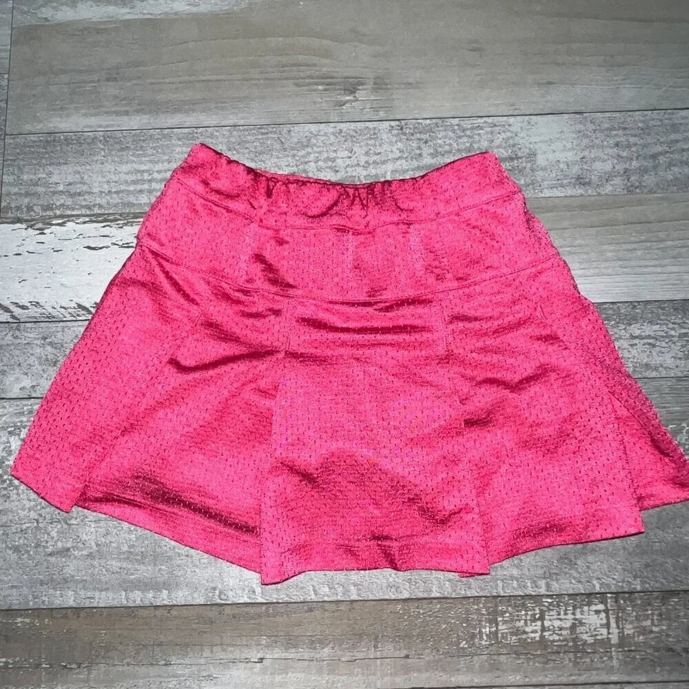 Nike Girl's Mesh Skort Hot Pink Size 5/6Y